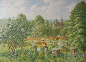 Apiary at the monastery